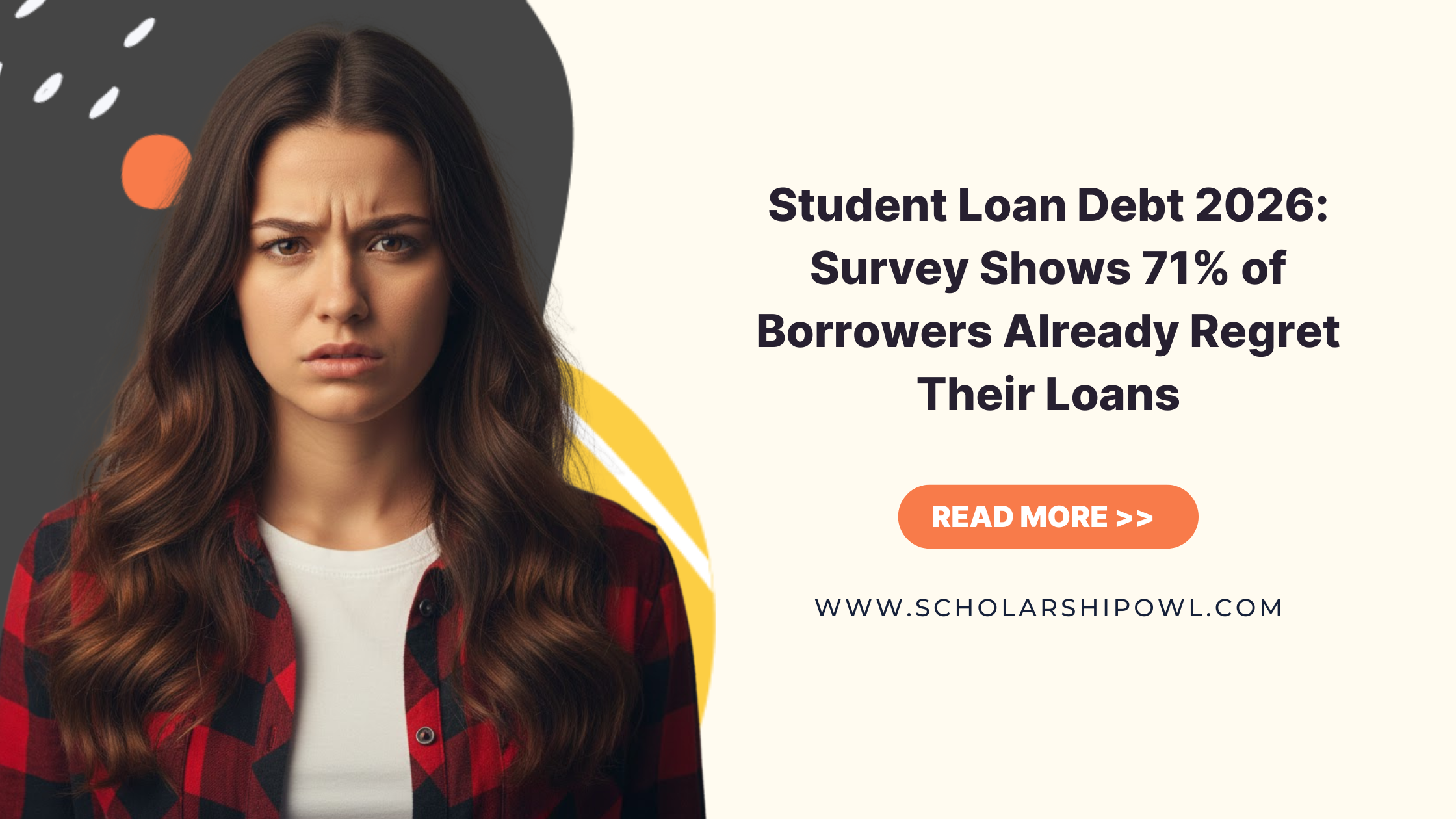 Student Loan Debt 2026: Survey Shows 71% of Borrowers Already Regret Their Loans